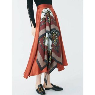 UN3D. - 完売カラー【ブルー】パイピングメッシュスカートの通販|ラクマ