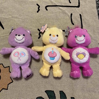 ケアベア(CareBears)のケアベア　ぬいぐるみ　3体セット(ぬいぐるみ)