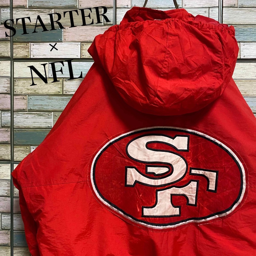 ナイロンジャケット フォーティーナイナーズ 49ERS NFL 2XL