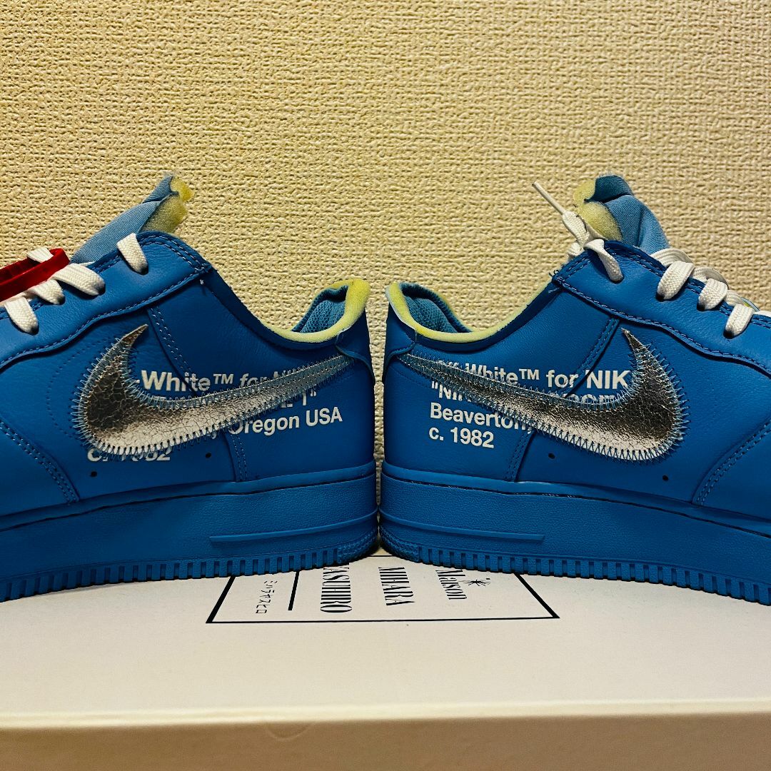 NIKE x OFF WHITE AIR FORCE 1 MCA 29cm