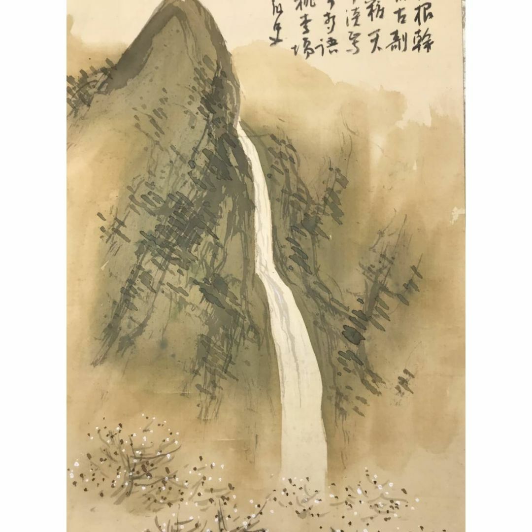 真作】白雪/梅鶴幽居画賛/山水図/梅花人物図/掛軸☆宝船☆AC-515 真作】白雪/梅鶴幽居画賛/山水図/梅花人物図/掛軸☆宝船☆AC-515