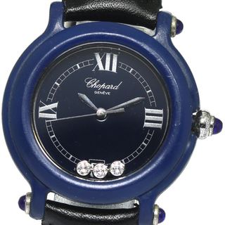 ショパール(Chopard)の訳あり ショパール Chopard 27/7779 ビーハッピー 3Pダイヤ クォーツ レディース _639969【ev20】(腕時計)