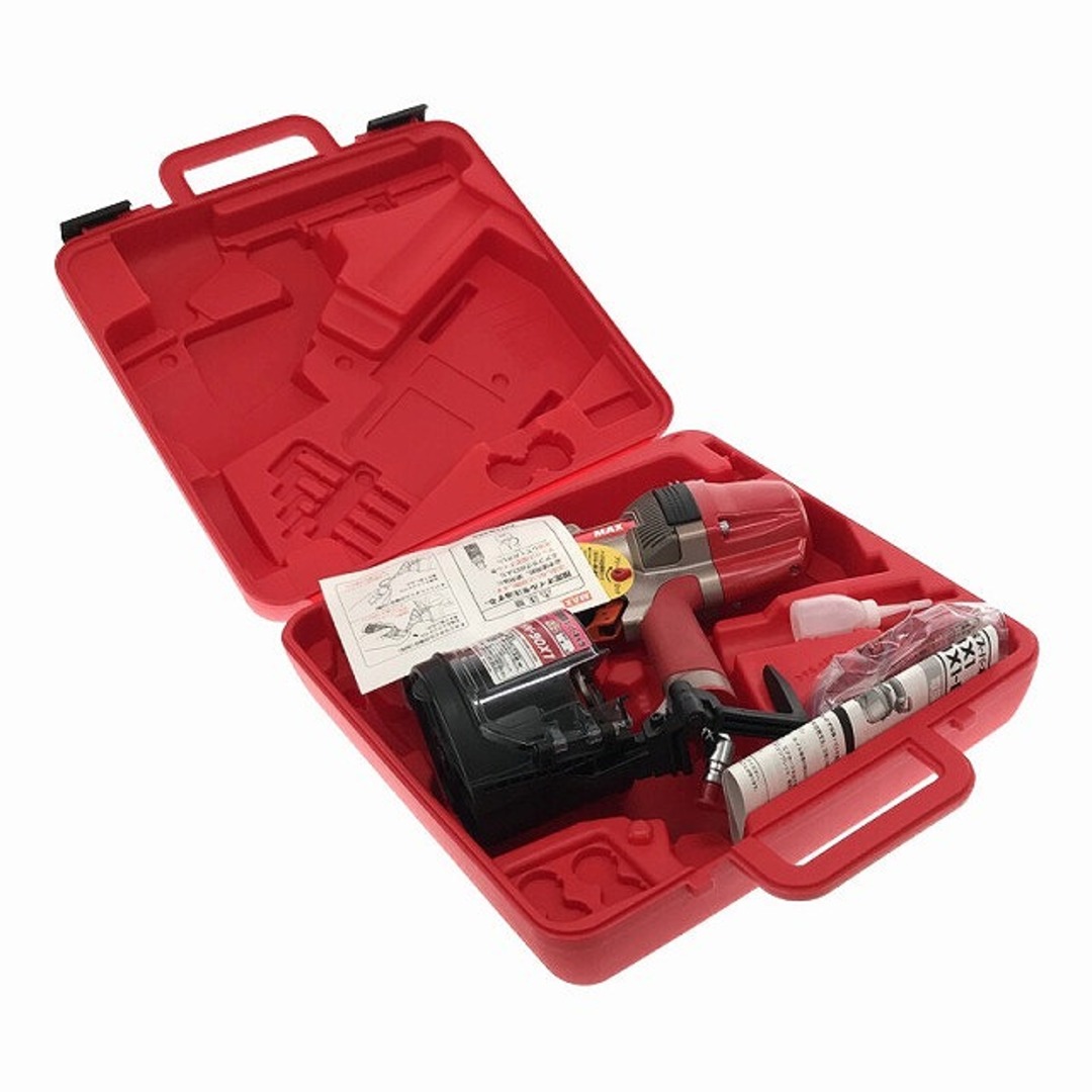 ☆未使用品☆ MAX マックス 90mm 高圧スーパーネイラ釘打機 HN ☆未使用品☆ MAX マックス 90mm 高圧スーパーネイラ釘打機 HN