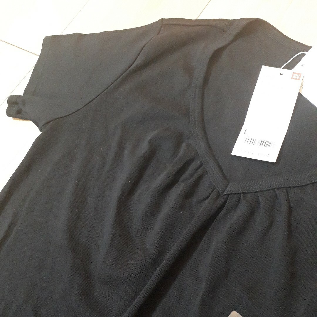 UNIQLO(ユニクロ)のユニクロ　レディース　インナー レディースのトップス(Tシャツ(長袖/七分))の商品写真