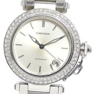 訳あり カルティエ CARTIER W31015M7 パシャC デイト 自動巻き ボーイズ _757403