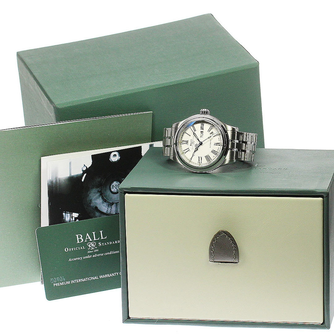 ボールウォッチ BALLWATCH NM1058D-S4J-WH トレインマスター ローマ