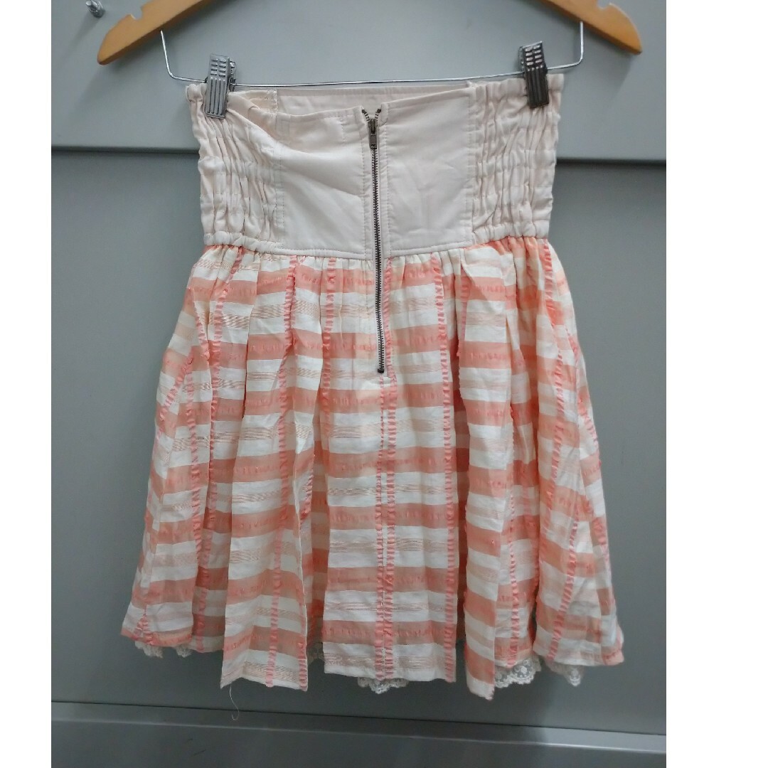 LIZ LISA(リズリサ)の【新品 未使用】リズリサ  LIZ LISA チェック柄 ハイウエストスカート レディースのスカート(ミニスカート)の商品写真