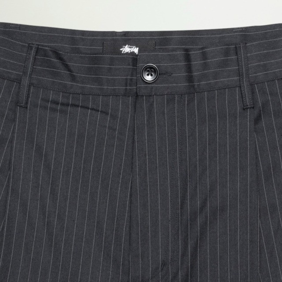 STUSSY - STUSSY STRIPED VOLUME PLEATED TROUSER 30の通販 by STUSSY - STUSSY STRIPED VOLUME PLEATED TROUSER 30の通販 by