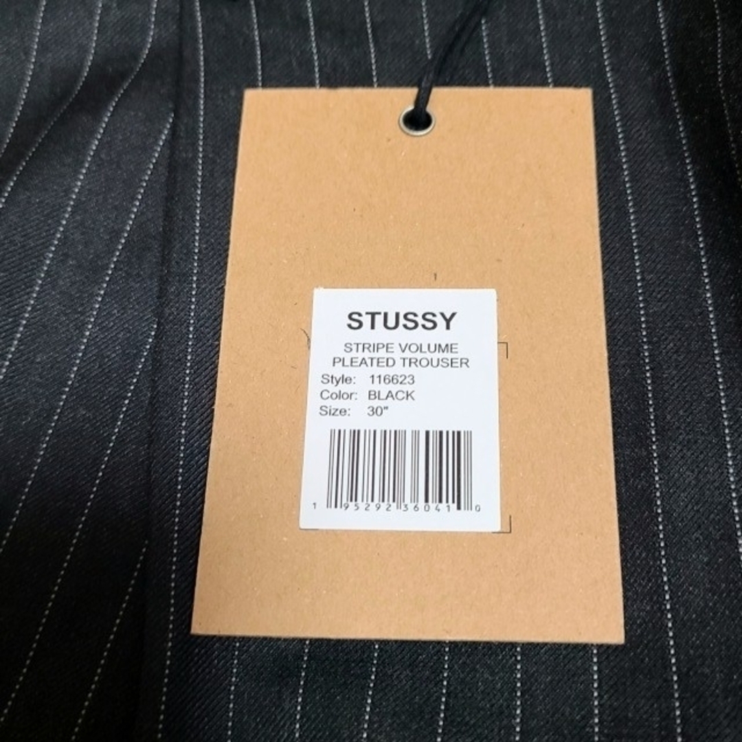 STUSSY - STUSSY STRIPED VOLUME PLEATED TROUSER 30の通販 by STUSSY - STUSSY STRIPED VOLUME PLEATED TROUSER 30の通販 by