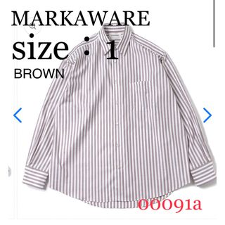 マーカウェア(MARKAWEAR)のMARKAWARE  COMFORT FIT SHIRT 長袖シャツ(シャツ)