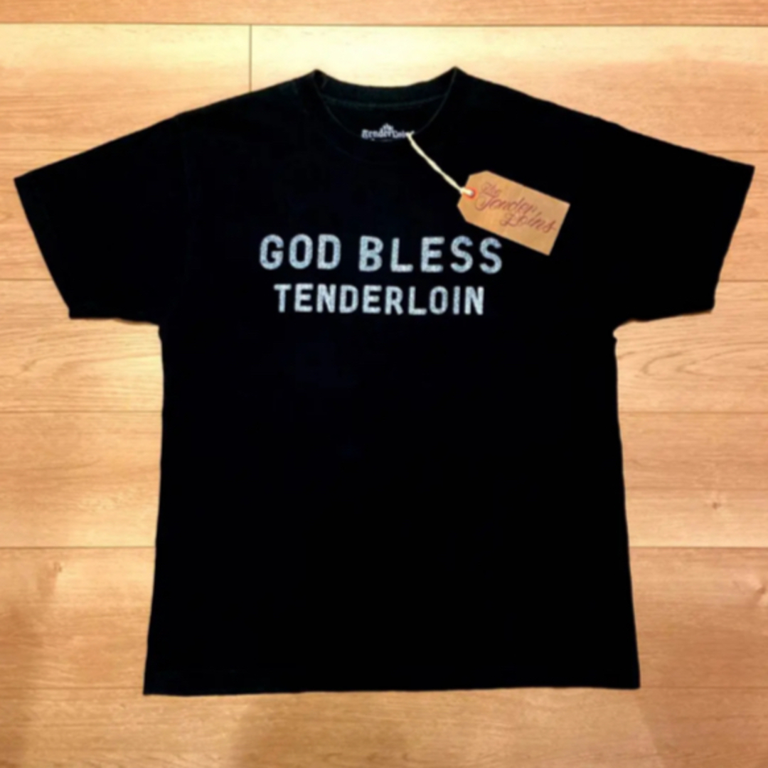 超希少品！TENDERLOIN GOD BLESS TEE ブラック L