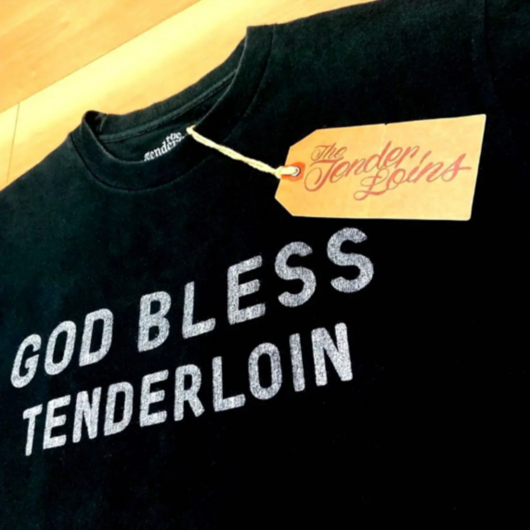 希少品！ TENDERLOIN TEE GOD 半袖 Tシャツ ブラック 黒 L