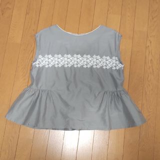 mina perhonen - ミナペルホネン flower cake ブラウス 38の通販|ラクマ