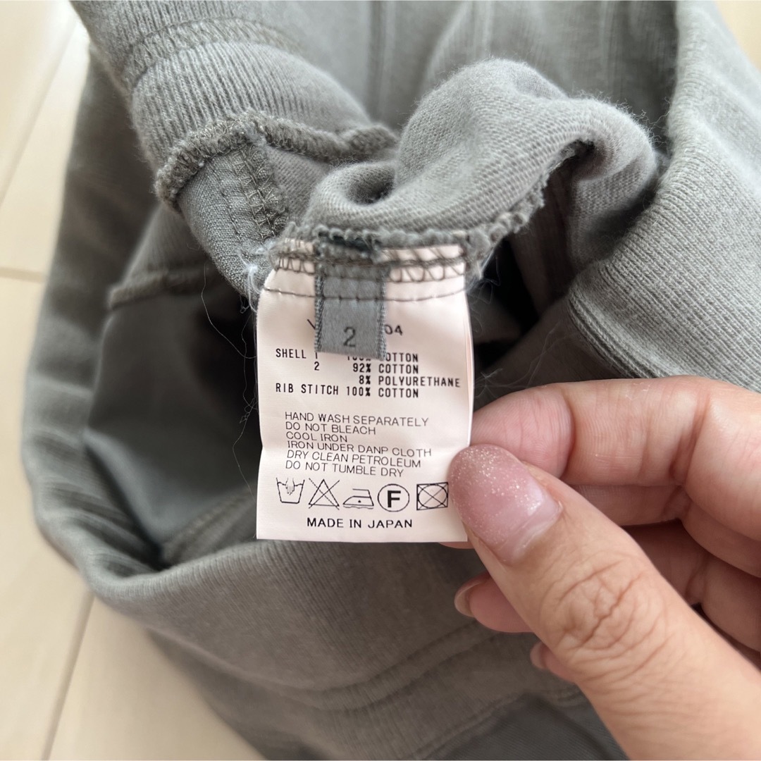 ザヴィリジアン ショートパンツ グレージュ サルエルパンツ