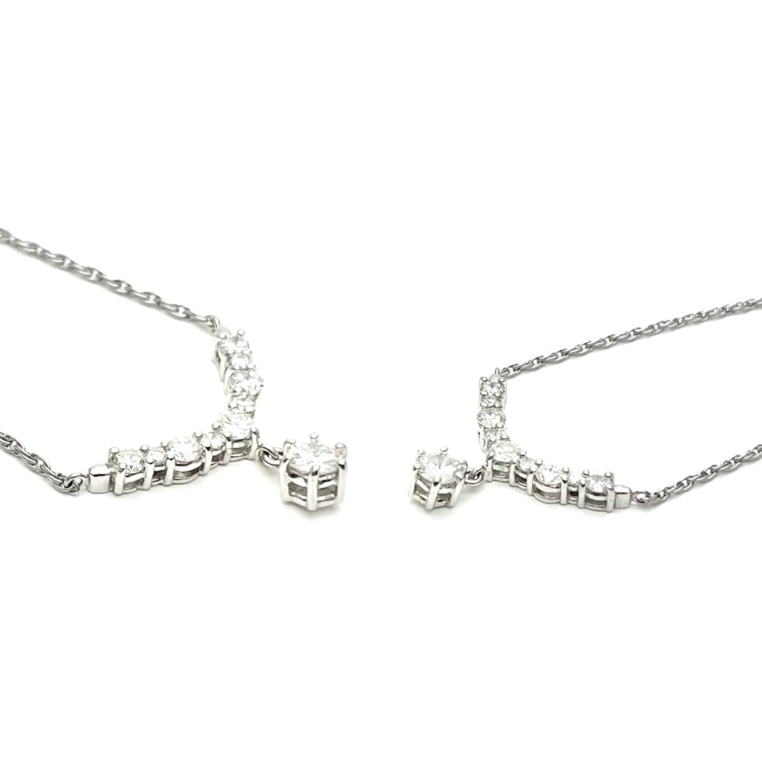 【限定価格】 ネックレス スイング ジュエリー アクセサリー Pt850プラチナ    ダイヤモンド1.03ct レディース 約6.8g 定番【品】