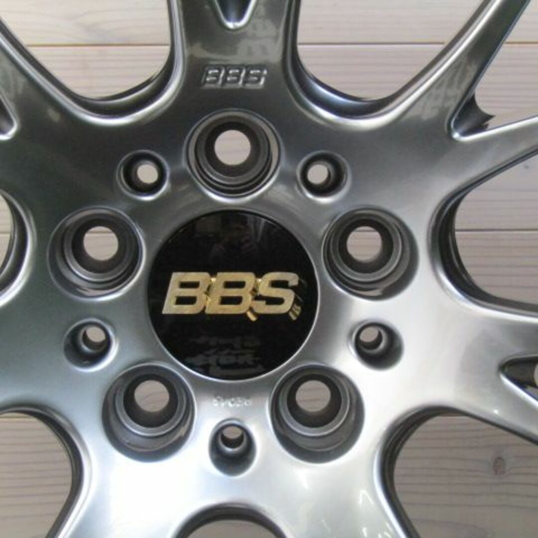 BBS(ビービーエス)の【綺麗な鍛造】BBS　RE-V　Forged　DBカラー　4本セット 自動車/バイクの自動車(タイヤ・ホイールセット)の商品写真
