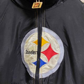 GAME DAY×NFL ピッツバーグスティーラーズ 中綿ジャケット ブルゾンの