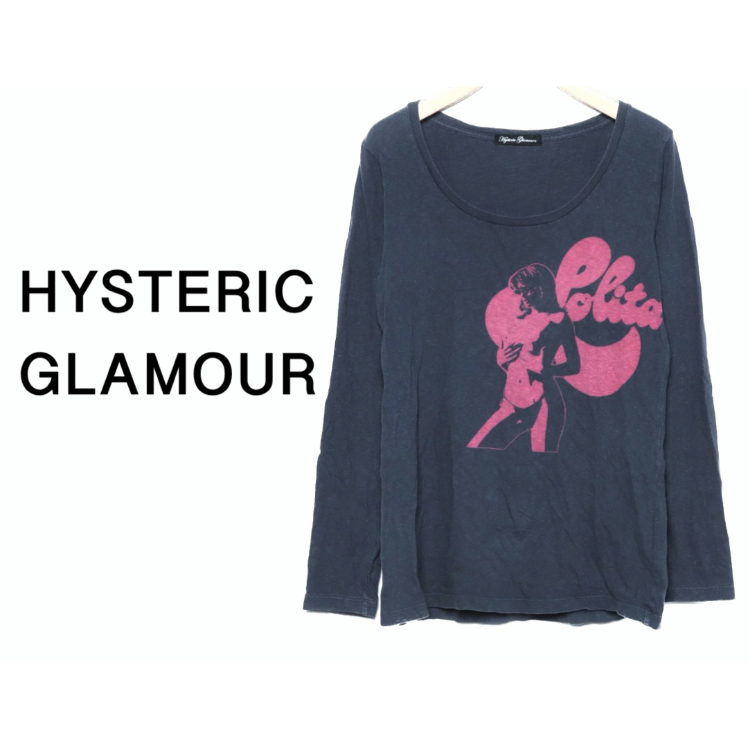 HYSTERIC GLAMOUR  ヴィンテージ girl プリント カットソー