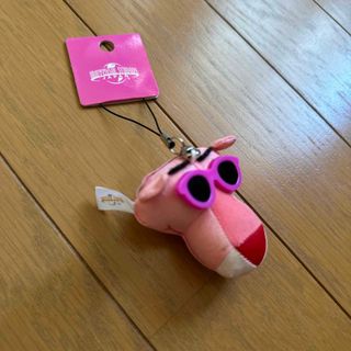 ユニバーサルスタジオジャパン(USJ)のピンクパンサー PINKPANTHER サングラス ストラップ タグ付き(キャラクターグッズ)