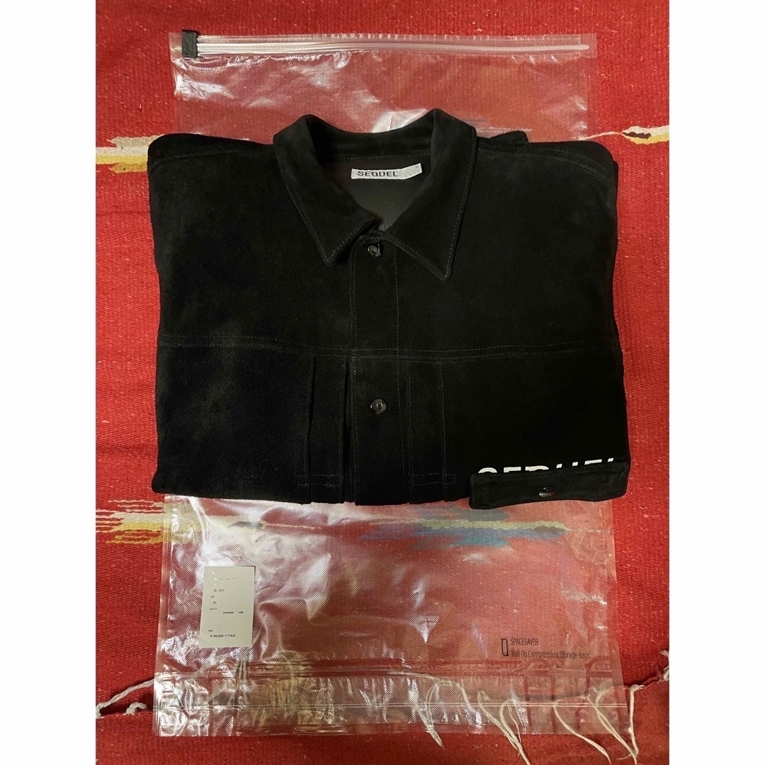 SEQUELx FRAGMENT type 1st LEATHER jkt