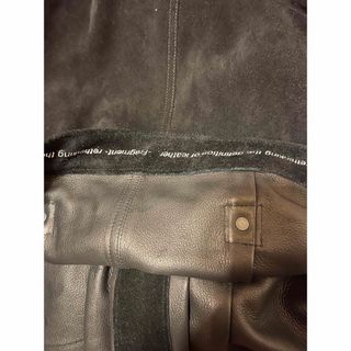 SEQUELx FRAGMENT type 1st LEATHER jkt