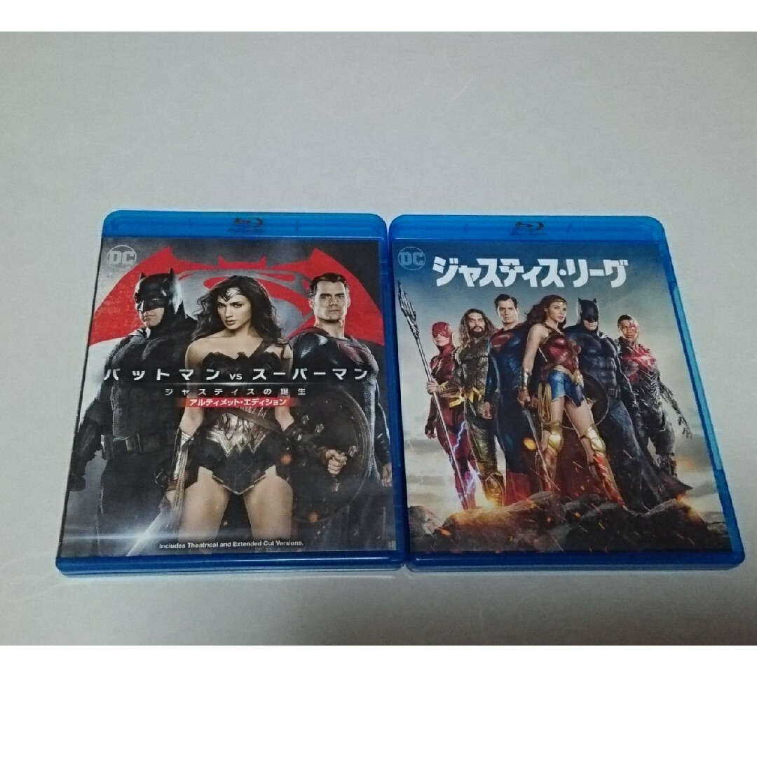 ジャスティス・リーグ シリーズ 2作品 まとめて Blu-ray エンタメ/ホビーのDVD/ブルーレイ(外国映画)の商品写真