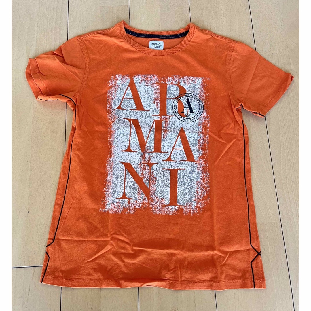 美品ARMANI JUNIOR アルマーニジュニア 半袖Tシャツ154cm12A