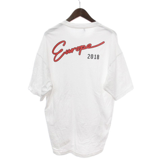 バレンシアガ(Balenciaga)のバレンシアガ 18SS Europe Pocket Tシャツ 半袖 白 XS(Tシャツ(半袖/袖なし))