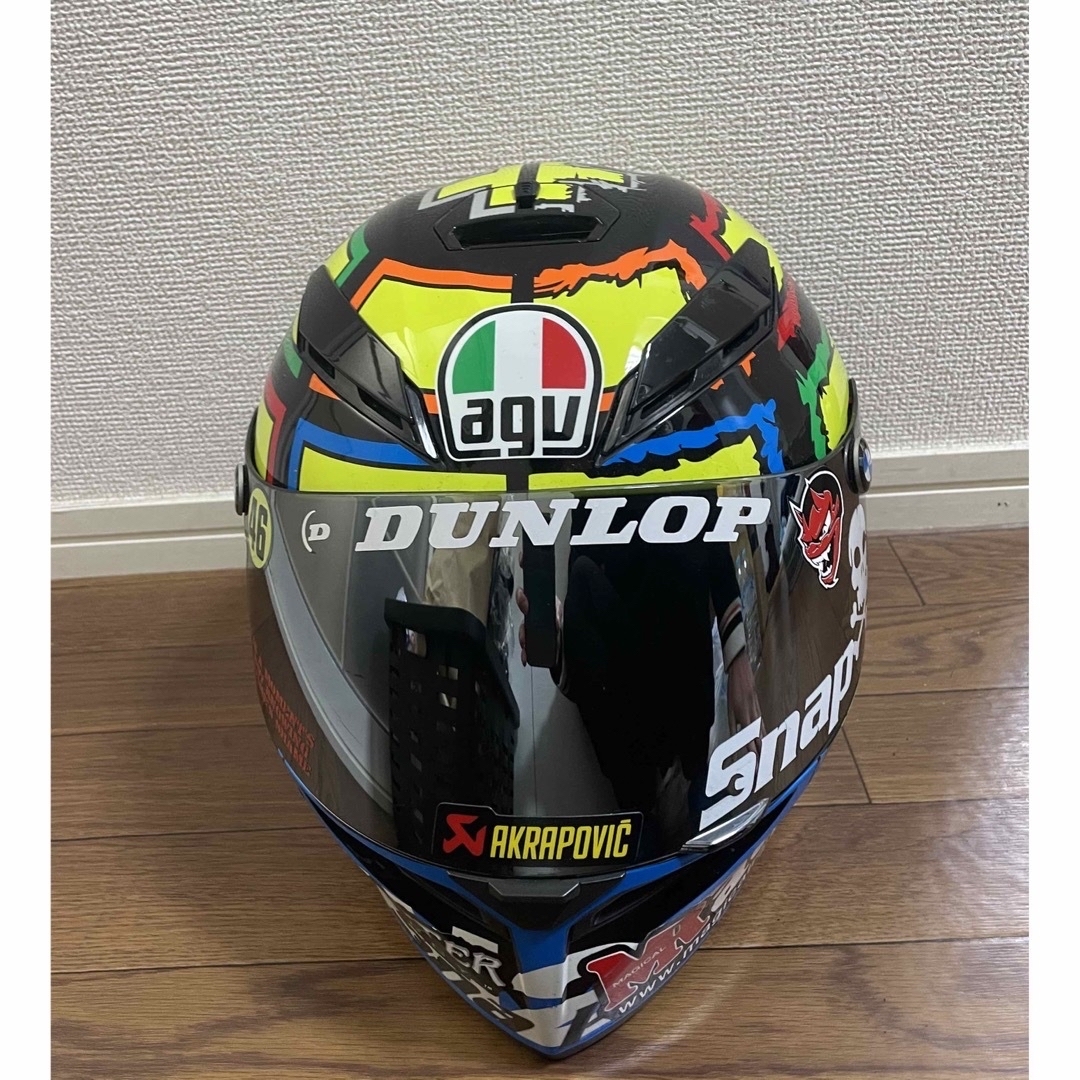 AGV(エージーブイ)のAGV ヘルメット 自動車/バイクのバイク(ヘルメット/シールド)の商品写真