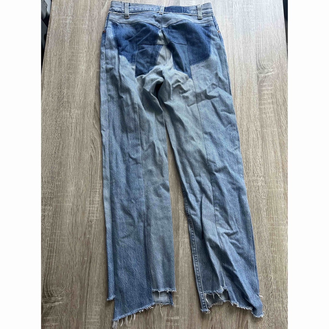 vetements 再構築デニムパンツ　リーバイス　LEVI’S スキニー