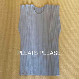 プリーツプリーズイッセイミヤケ(PLEATS PLEASE ISSEY MIYAKE)のプリーツプリーズ　M(カットソー(半袖/袖なし))