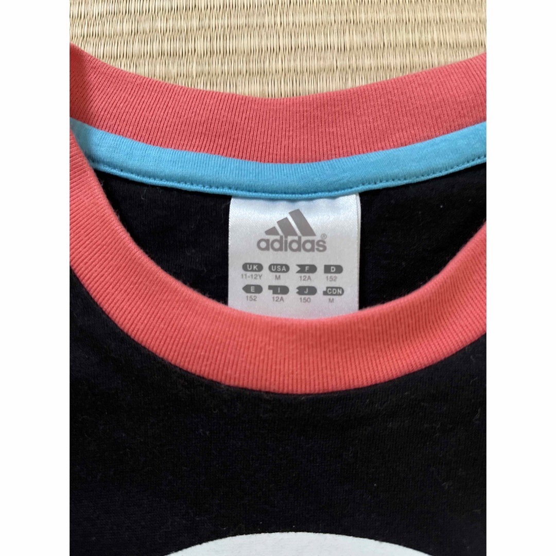 adidas(アディダス)のadigirl 半袖Tシャツ 150 2枚セット キッズ/ベビー/マタニティのキッズ服女の子用(90cm~)(Tシャツ/カットソー)の商品写真