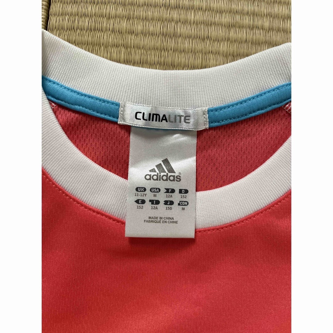 adidas(アディダス)のadigirl 半袖Tシャツ 150 2枚セット キッズ/ベビー/マタニティのキッズ服女の子用(90cm~)(Tシャツ/カットソー)の商品写真