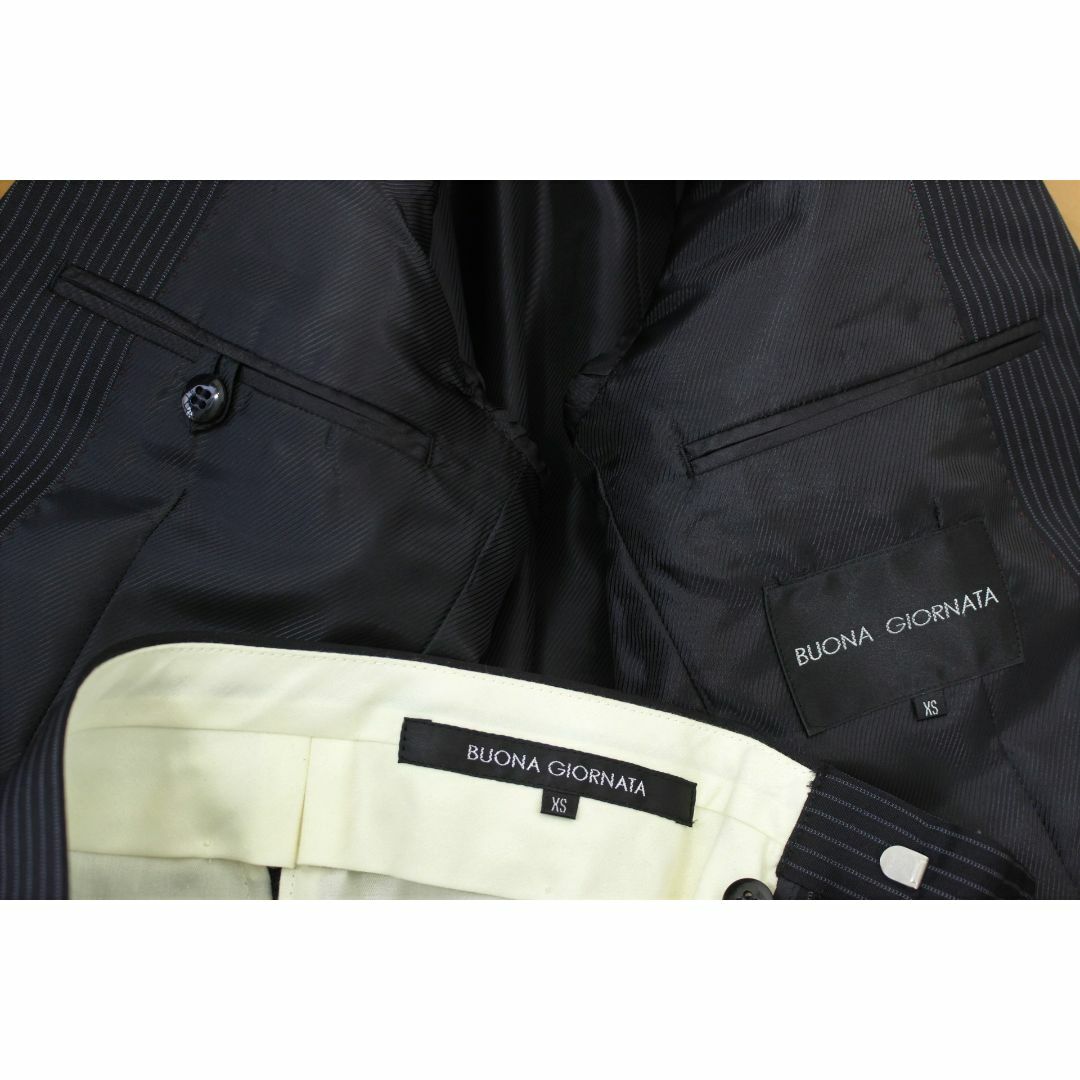 02【新品未使用】ボナジョルナータ スーツ XS メンズ A3 小さいサイズ 3