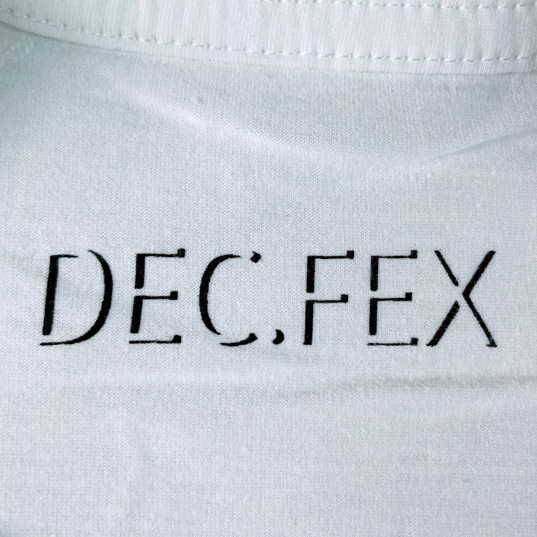 Dec.fex☆Nanonブランド☆Tシャツ（F・白）HappySmileDay
