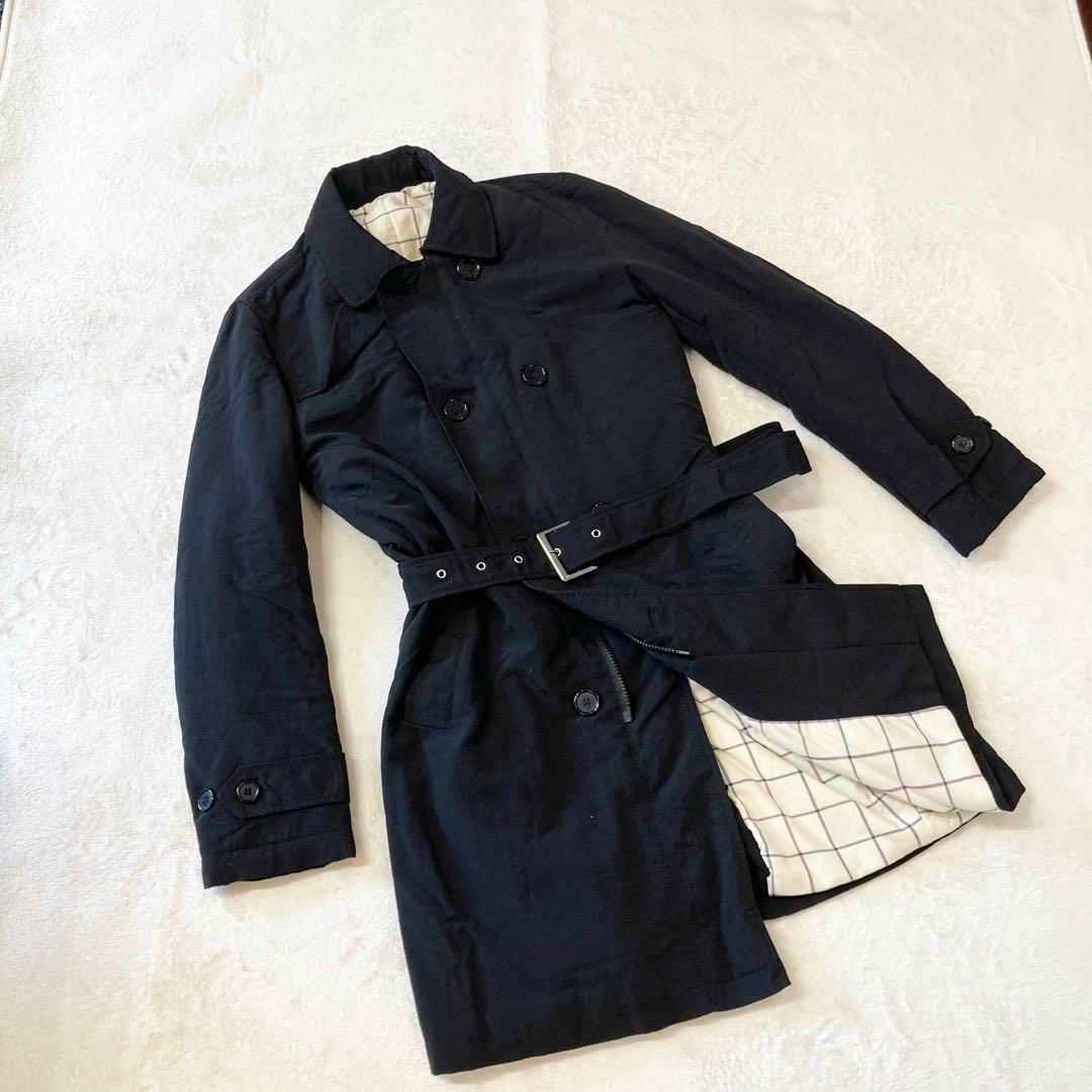 高級 BALLANTYNE バランタイン チェスター コート 裏地チェック メンズのジャケット/アウター(トレンチコート)の商品写真
