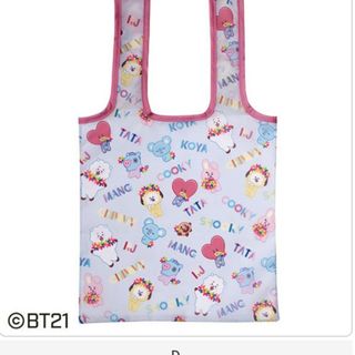 ビーティーイシビル(BT21)のBT21 5th anniversary トートバッグ(アイドルグッズ)