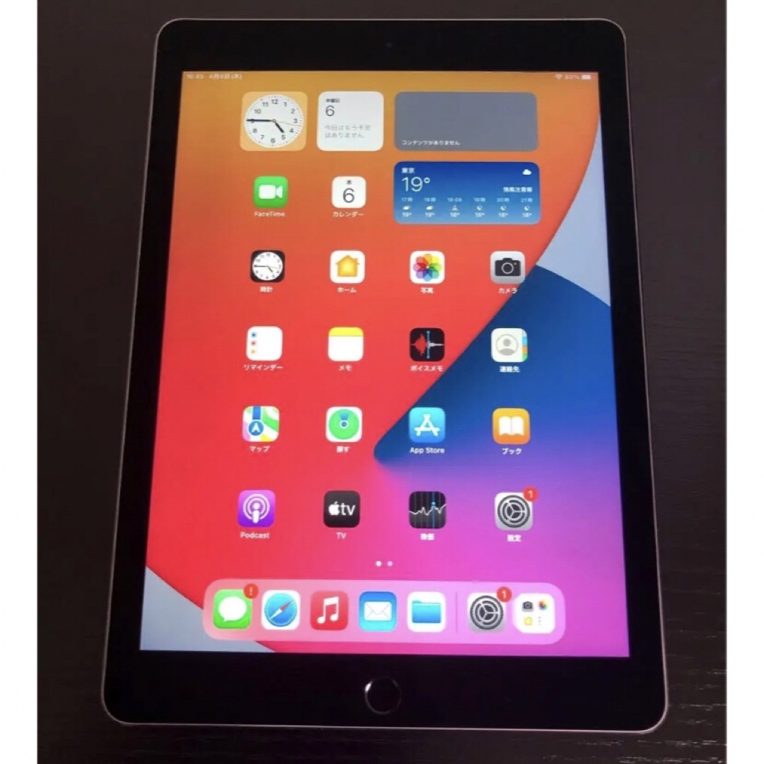 Apple iPad Air2 WiFi 32GB スペースグレィ カメラ