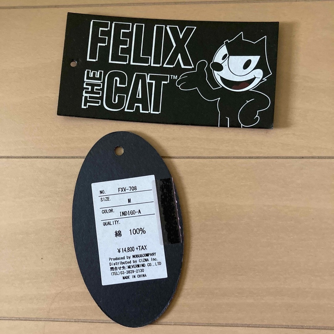 VANSON(バンソン)のVANSON  FELIX  THE CAT  コラボS-12 メンズのトップス(Tシャツ/カットソー(半袖/袖なし))の商品写真