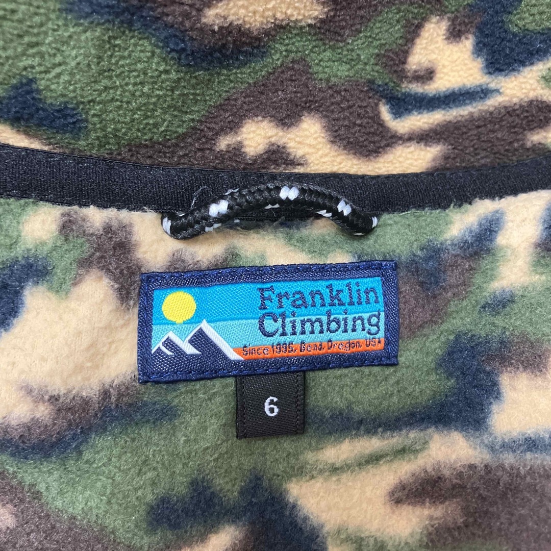 即決 Franklin Climbing フリース カモフラージュ