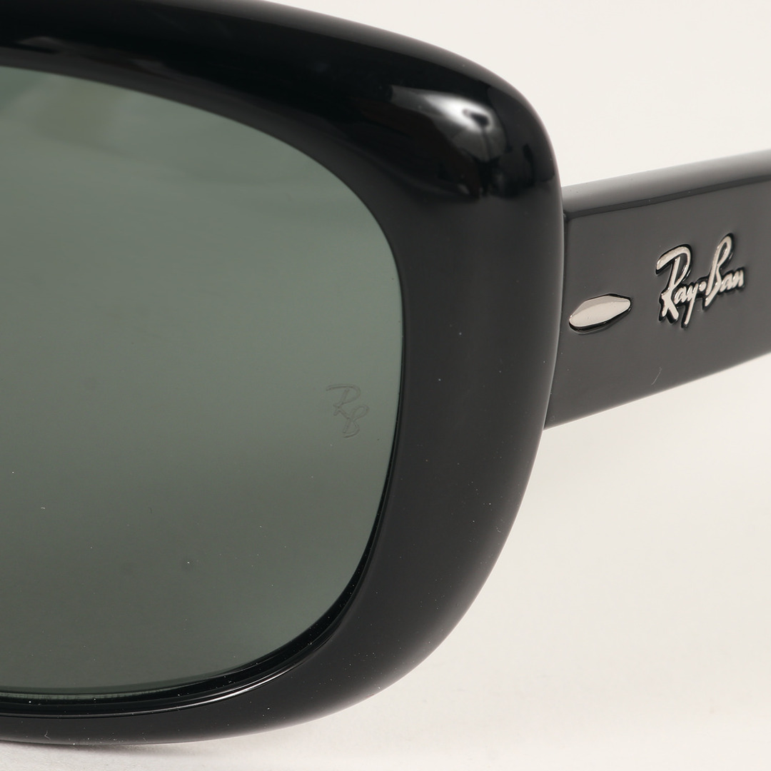 Ray-Ban(レイバン)のRay Ban レイバン ジャッキーオー サングラス JACKIE OHH RB4101F 601/71 ブラックフレーム スモークグリーンレンズ 58□17-135 ブランド 眼鏡 【メンズ】 メンズのファッション小物(サングラス/メガネ)の商品写真