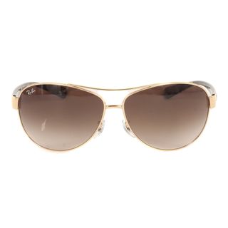 レイバン(Ray-Ban)のRay Ban レイバン ティアドロップ サングラス RB3386 001/13 ゴールドフレーム ブラウングラデーションレンズ 67□13 130 イタリア製 ブランド 眼鏡 【メンズ】【中古】(サングラス/メガネ)