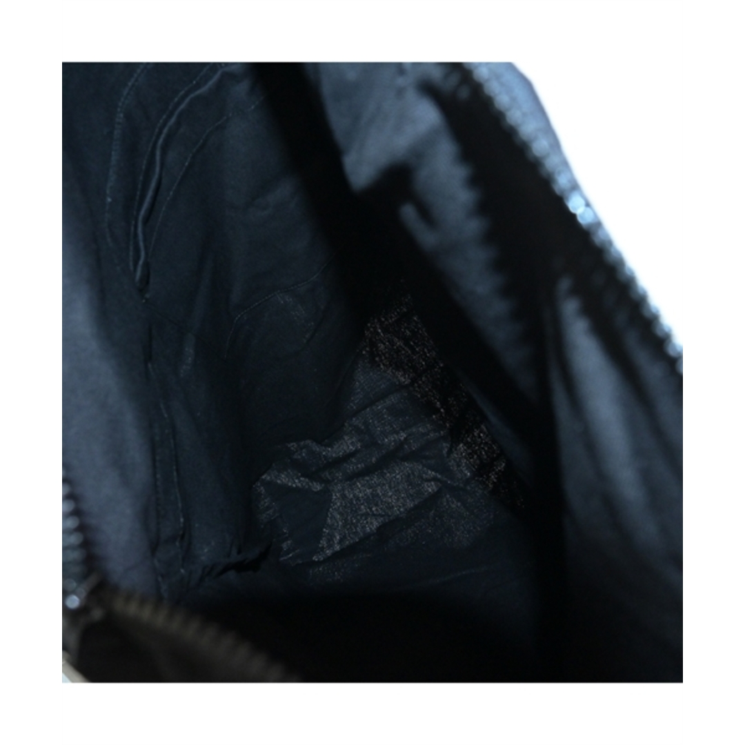 Yohji Yamamoto(ヨウジヤマモト)のYOHJI YAMAMOTO ヨウジヤマモト ショルダーバッグ - 黒 【古着】【中古】 メンズのバッグ(ショルダーバッグ)の商品写真