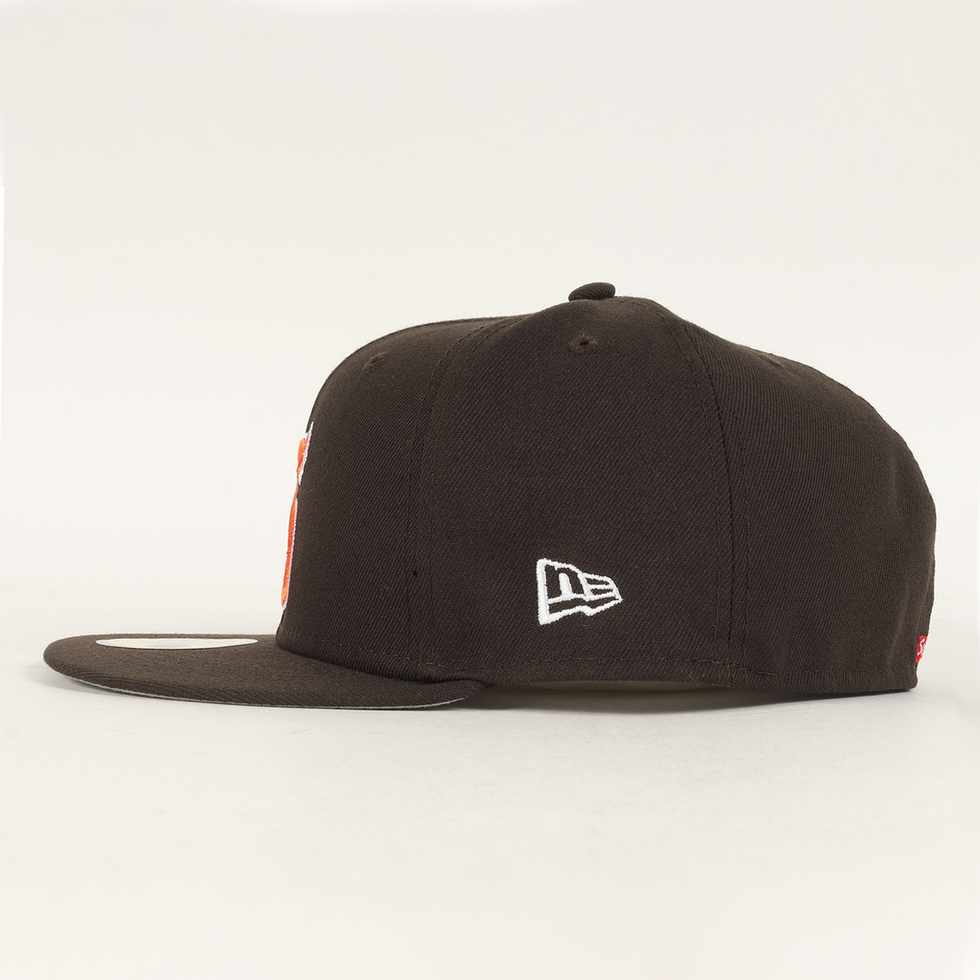 Supreme シュプリーム キャップ サイズ:7 5/8(60.6cm) 22AW NEW ERA ニューエラ Sロゴ ベースボール キャップ S  Logo New Era ブラウン 帽子 【メンズ】【中古】【新品同様】