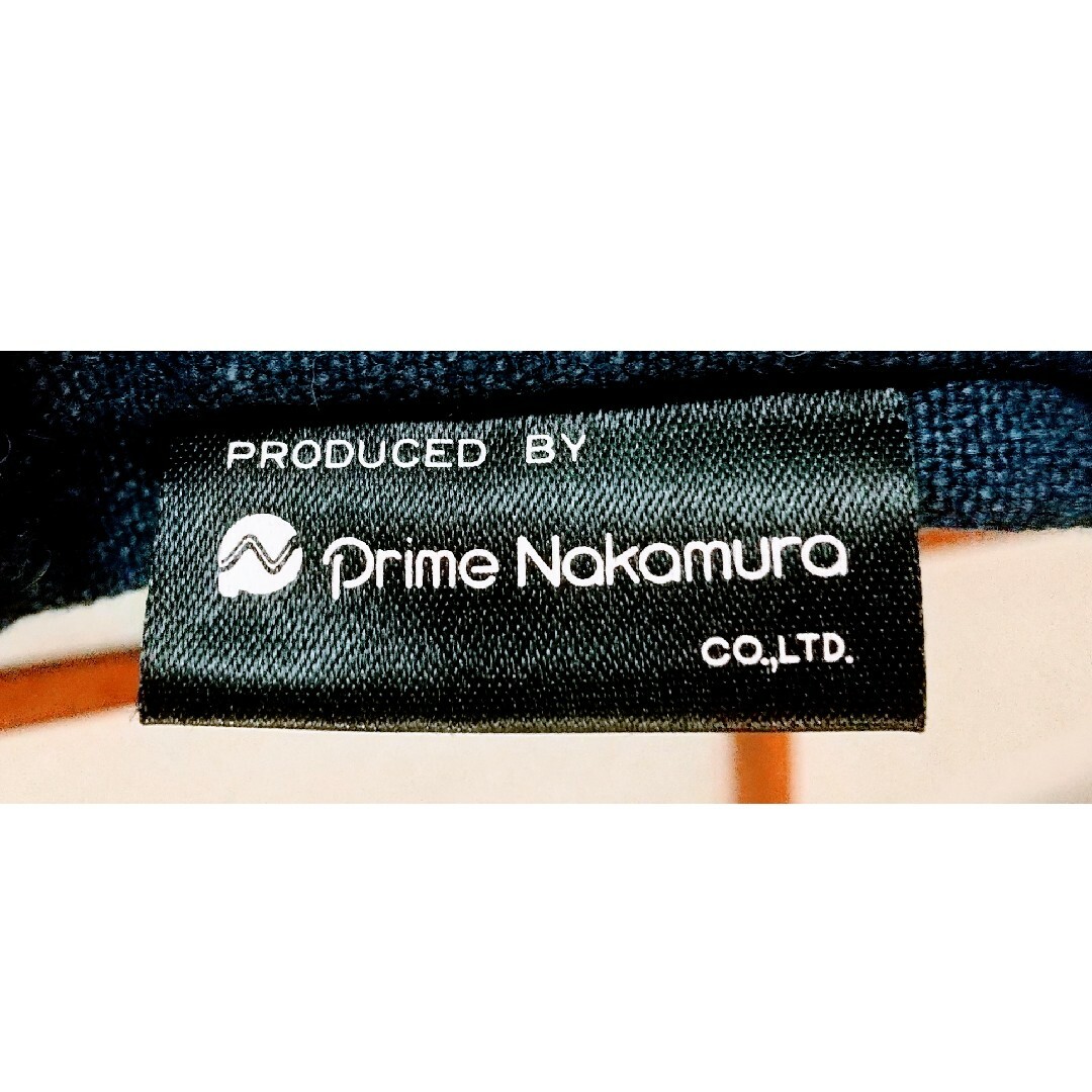 布地エコバッグ  ネイビー  Prime Nakamura レディースのバッグ(エコバッグ)の商品写真