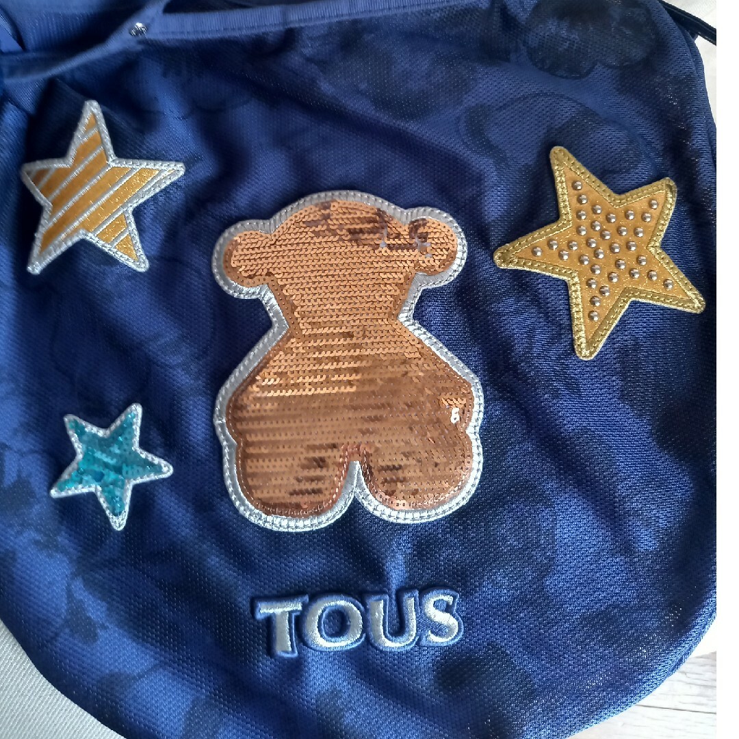 TOUS くま 本革 ポーチ