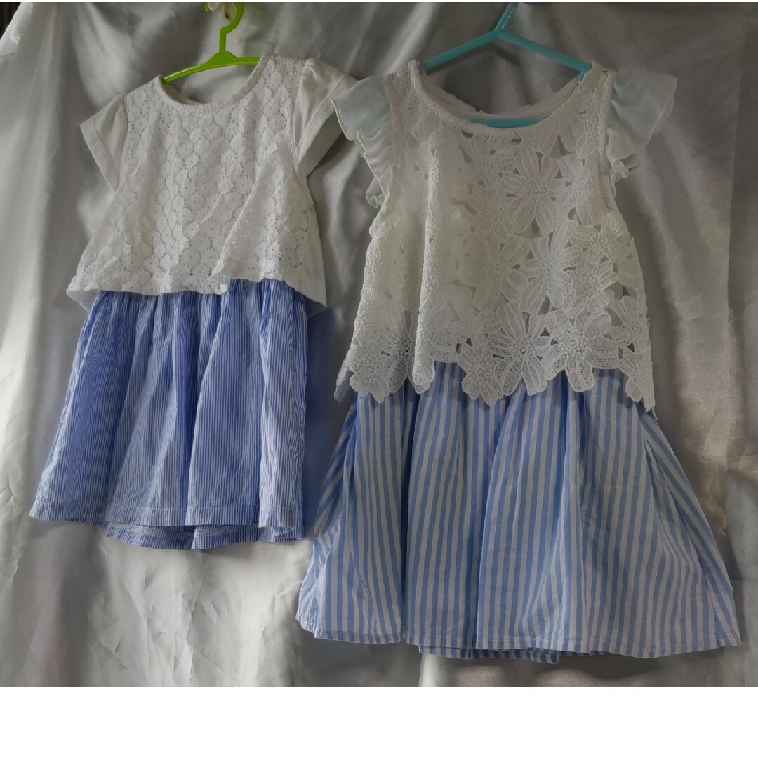 ワンピース90㎝　100㎝ キッズ/ベビー/マタニティのキッズ服女の子用(90cm~)(ワンピース)の商品写真