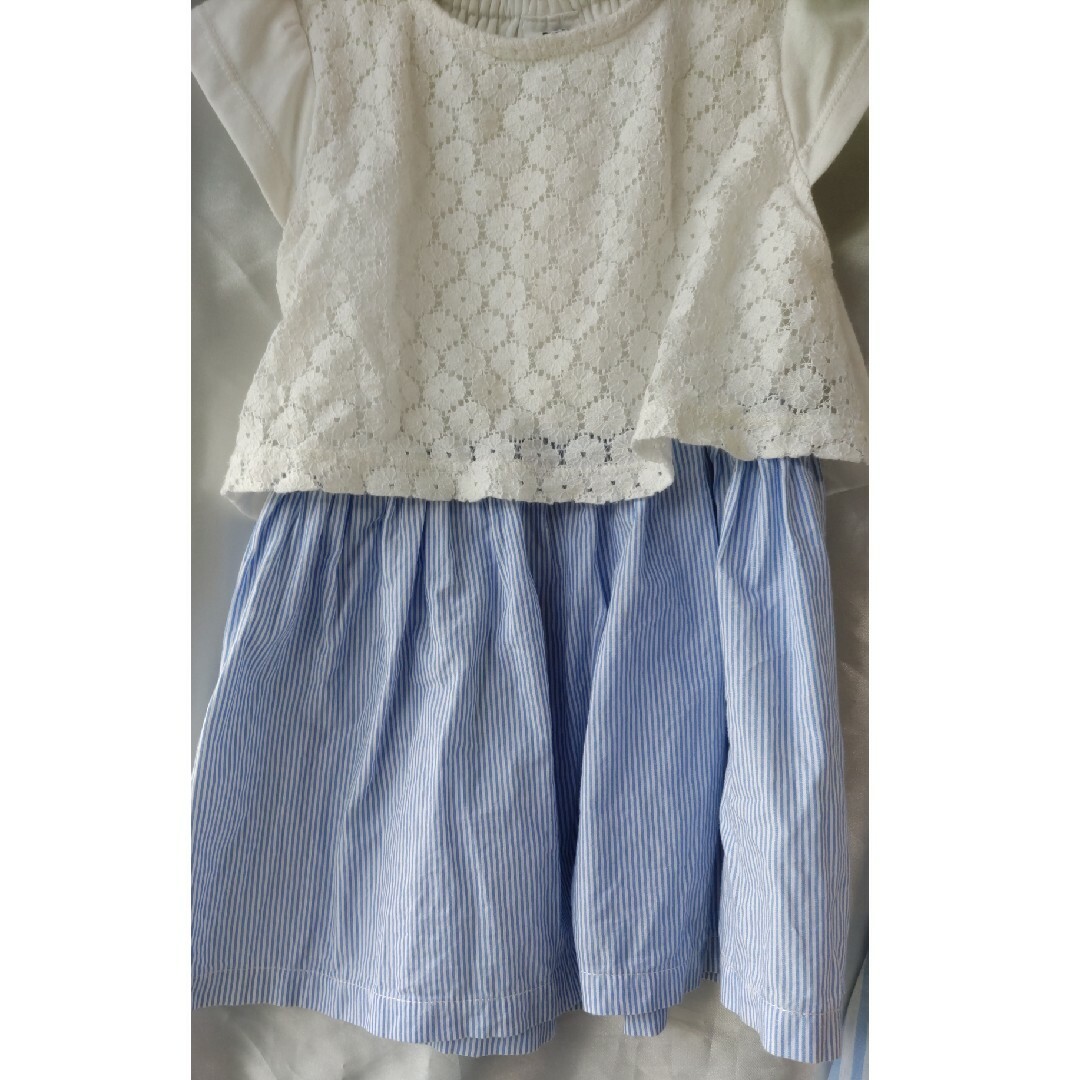 ワンピース90㎝　100㎝ キッズ/ベビー/マタニティのキッズ服女の子用(90cm~)(ワンピース)の商品写真