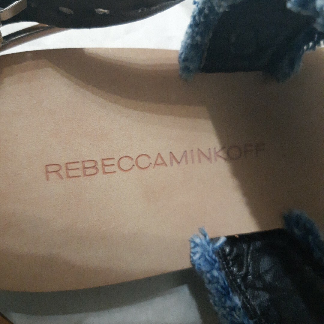 Rebecca Minkoff(レベッカミンコフ)の格安 REBECCA MINKOFF サンダル デニム レベッカミンコフ レディースの靴/シューズ(サンダル)の商品写真