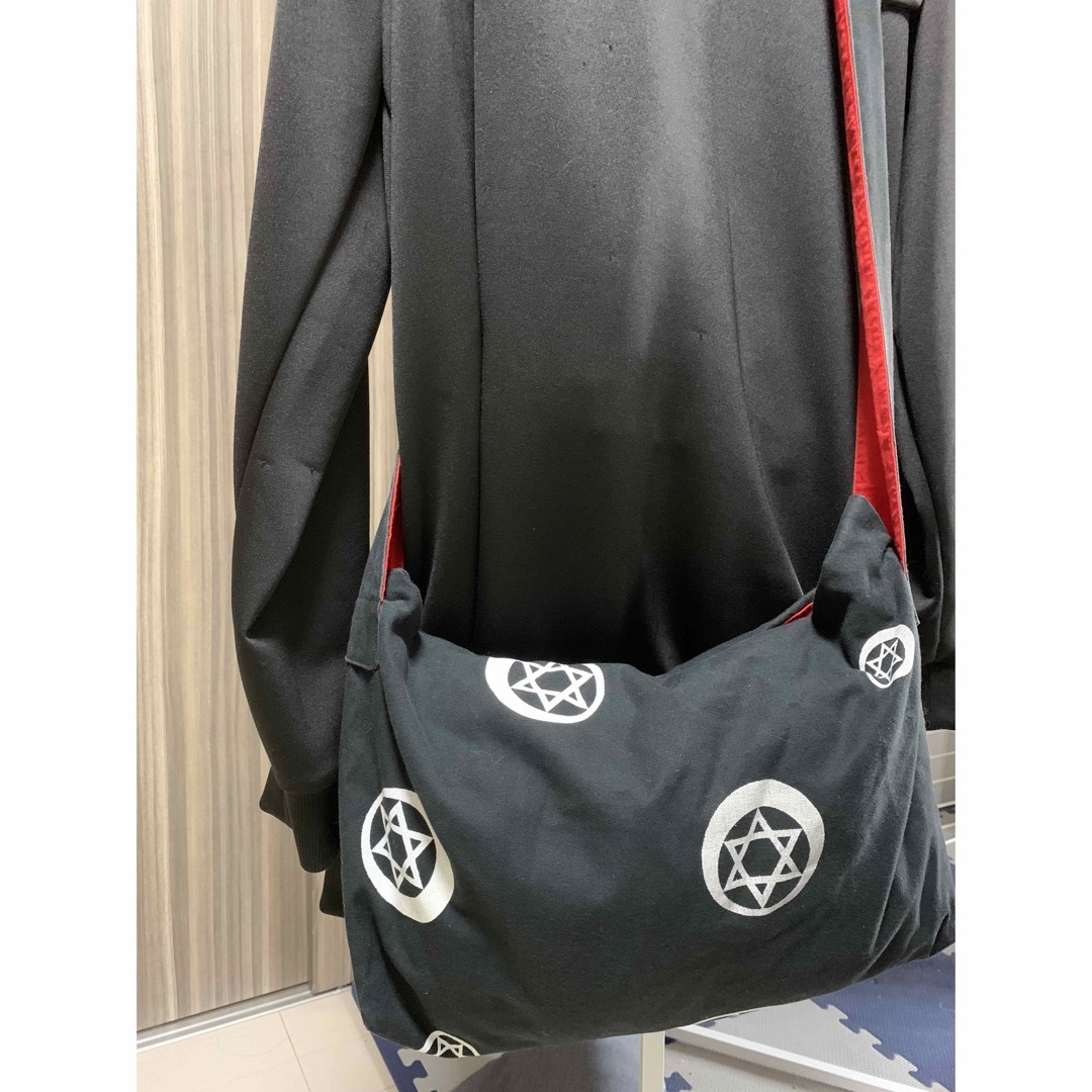 六芒星行者バック黒 メンズのバッグ(ショルダーバッグ)の商品写真